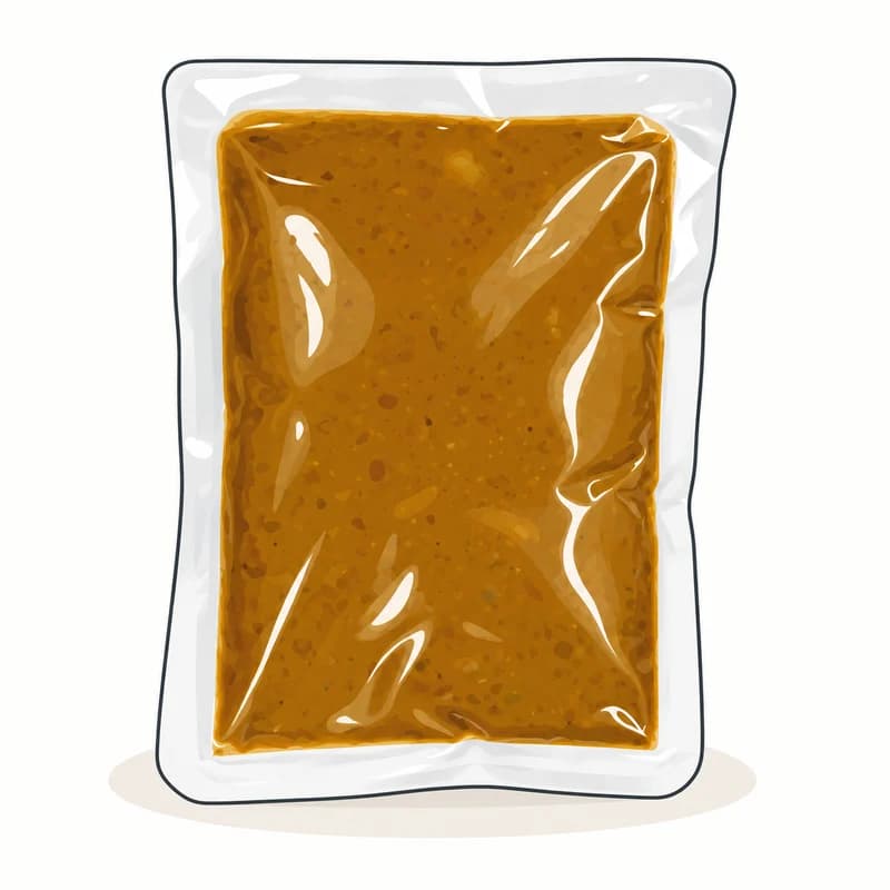 カレー・バルク(ラベルなし)のイラスト
